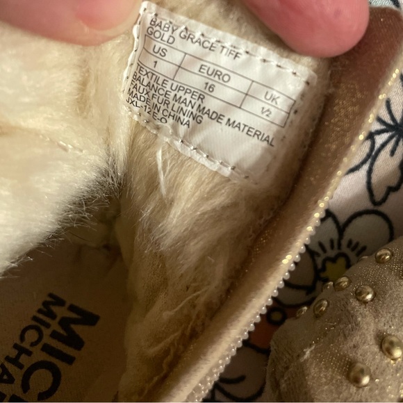 Michael Kors Baby Grace Tiff Infant Boot-Size 1 - Picture 14 of 15